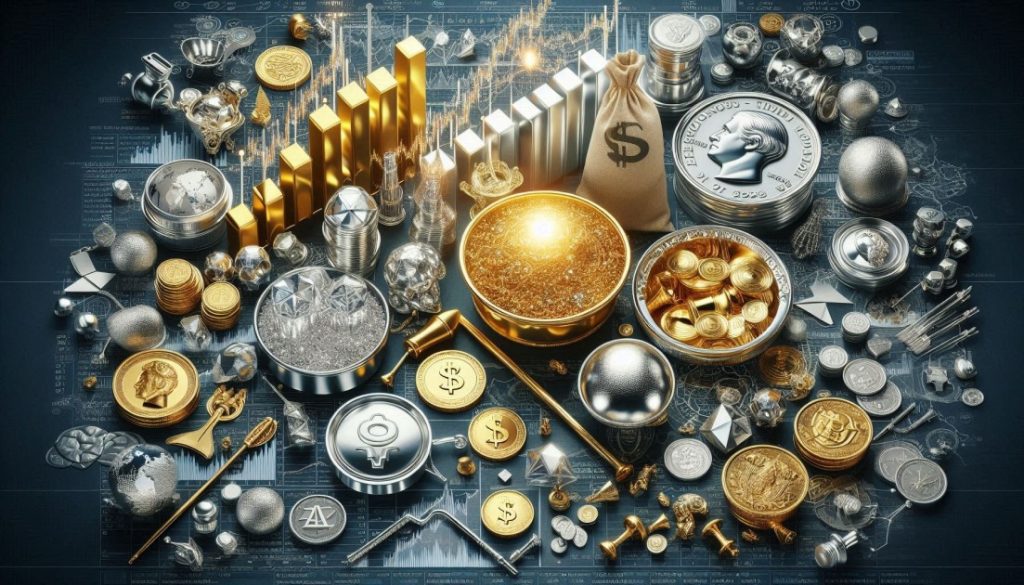 استراتژی‌های سرمایه‌گذاری در نقره در مقایسه با طلا و دیگر فلزات گران‌قیمت