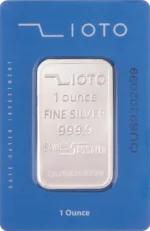 شمش 1 اونس نقره زیوتو