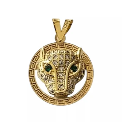 آویز طلا زنانه پنتر سوارسکی 0.135 گرم 