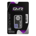 شمش نقره GMR جی ام ار ترکیه 20 گرم - Image 2