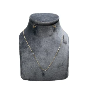 زنجیر طلا پولکی لایت