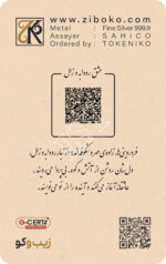 شمش نقره 1 اونسی زیبوکو فروردین - Image 2