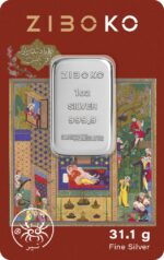 شمش نقره 1 اونسی زیبوکو تیر