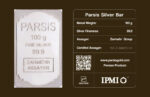 شمش نقره پارسیس 100 گرمی