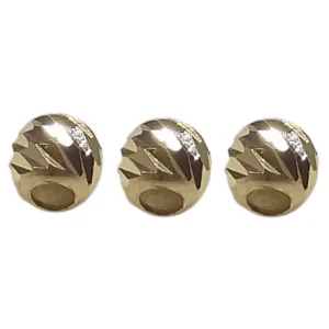 3 عدد گوی طلا آب شده البرنادو تراش 0.12 گرم