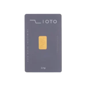 شمش طلا 24 عیار زیوتو 2.5 گرمی