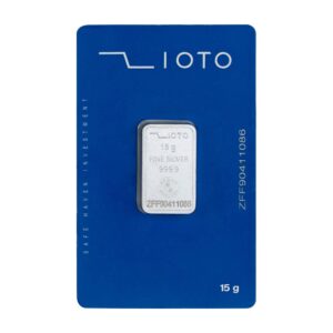 شمش نقره زیوتو 15 گرمی