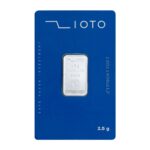 شمش نقره زیوتو 2.5 گرمی