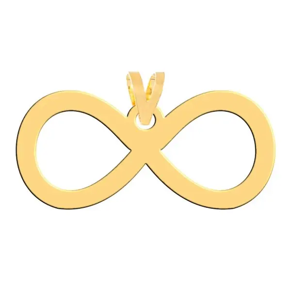 آویز طلا بینهایت 0.06 گرم 